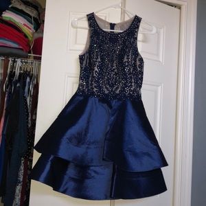 Dark navy blue Homecoming/Prom dress